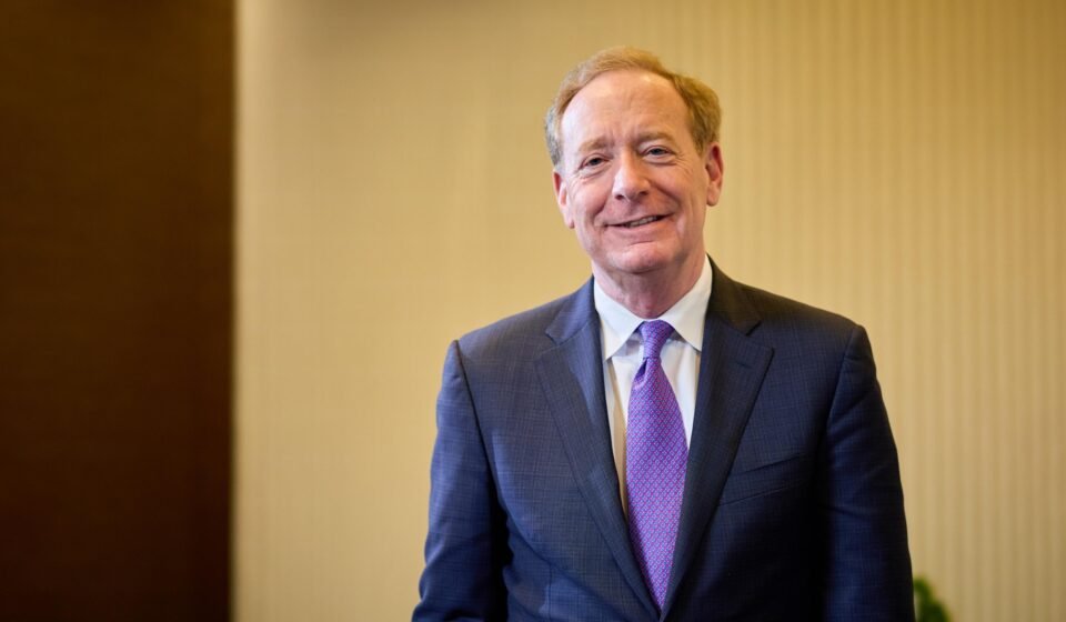 Microsoft President Brad Smith Interview